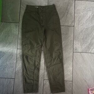 NEW Pilcro Olive Green women’s Casual Utility Pants size 24